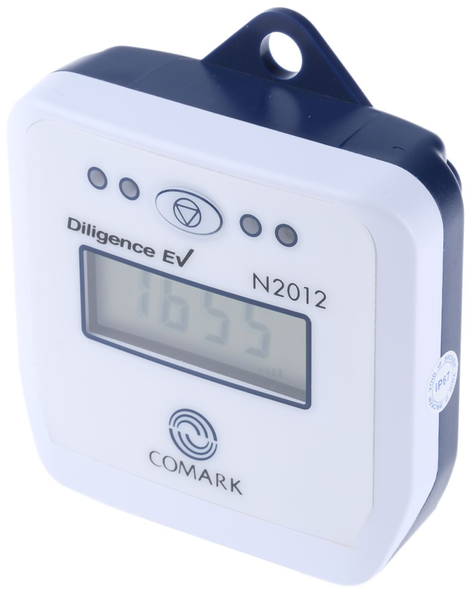 Comark N2012 Temperature Data Logger, 5 Input Channel(s), Battery-Powered