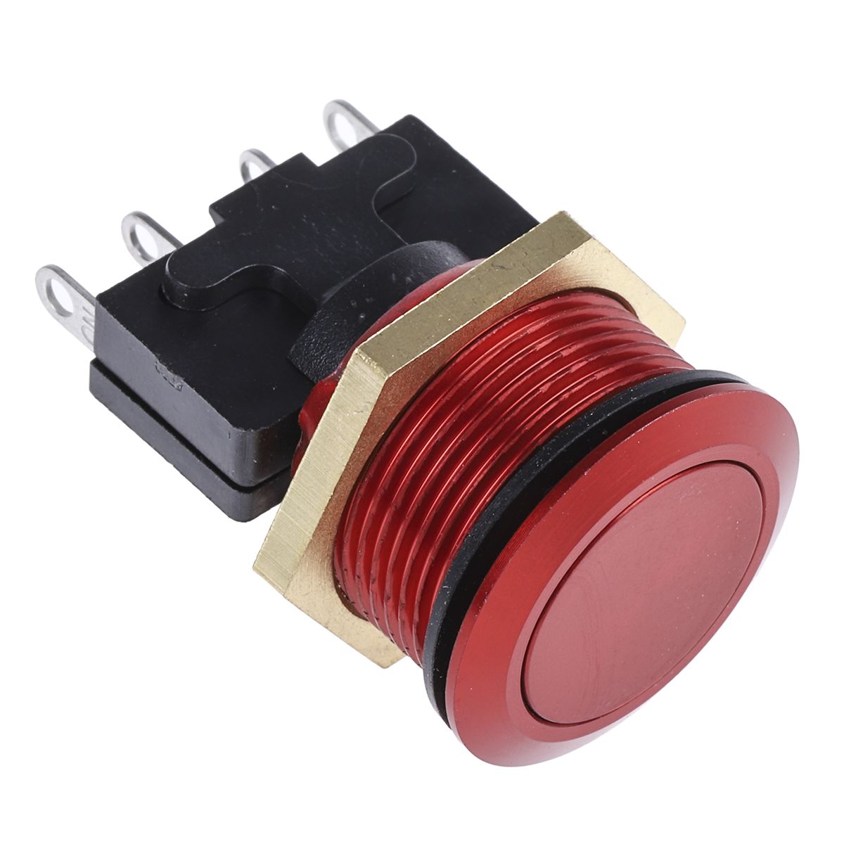 ITW Switches 76-95 Series Momentary Push Button Switch, Panel Mount, SPDT, 19.2mm Cutout, 250V ac, IP67