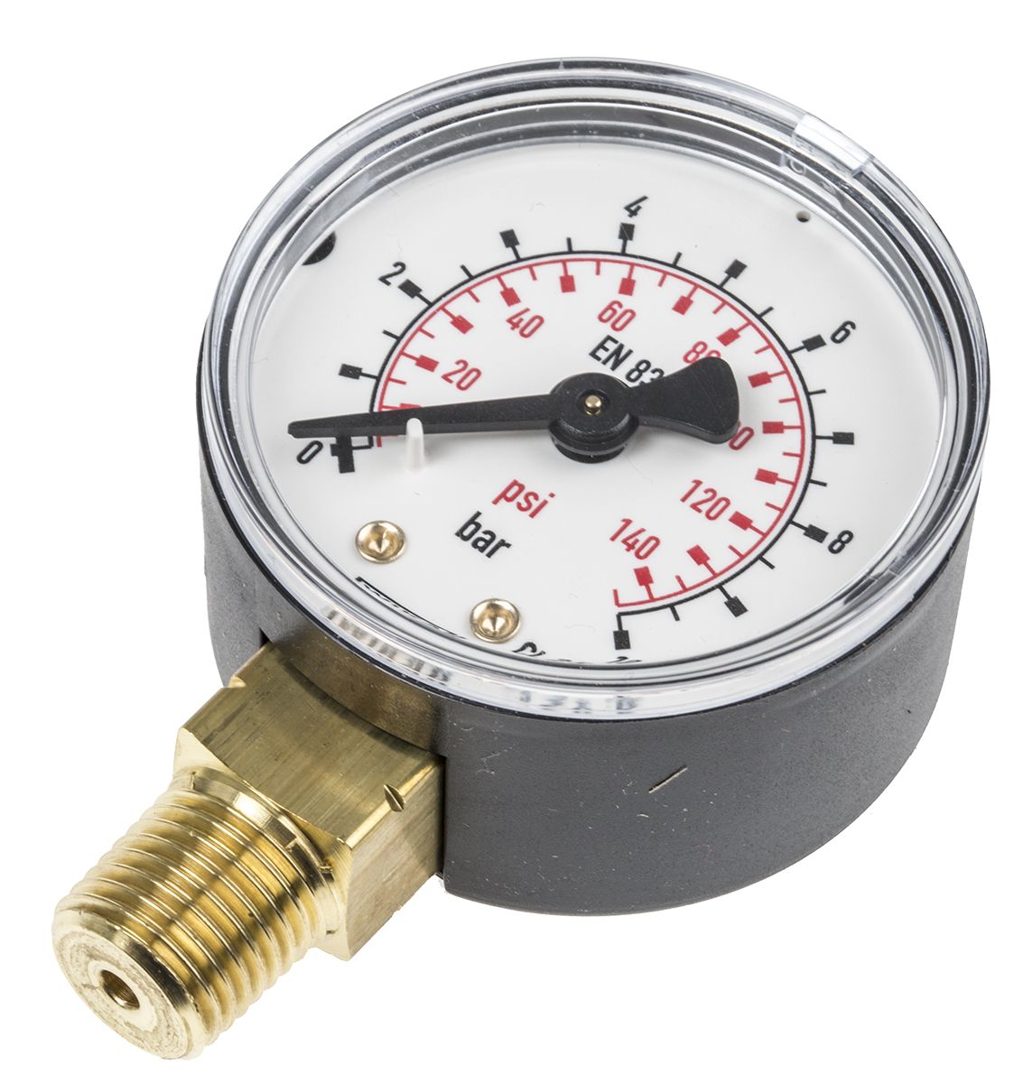 WIKA Dial Pressure Gauge 10bar, 7203556, 0bar min.