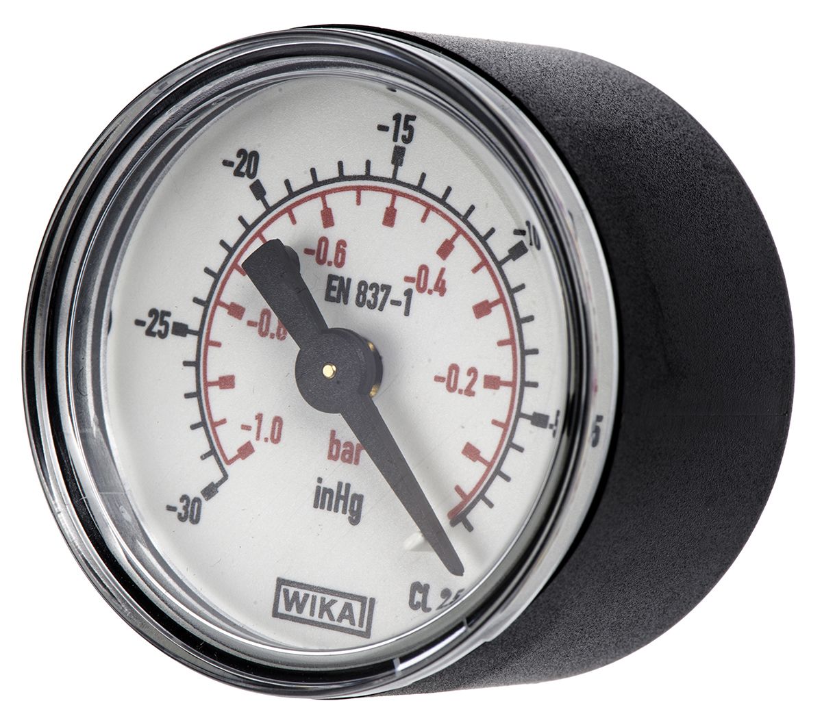 WIKA Dial Pressure Gauge 0bar, 7203726, -1bar min.