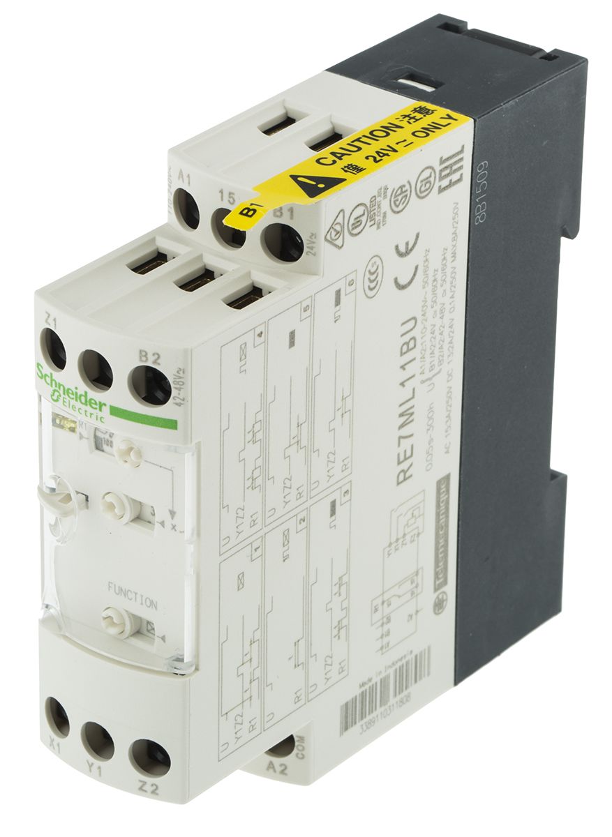 RE7ML11BU Schneider Electric DIN Rail Multi Function Time Delay Relay