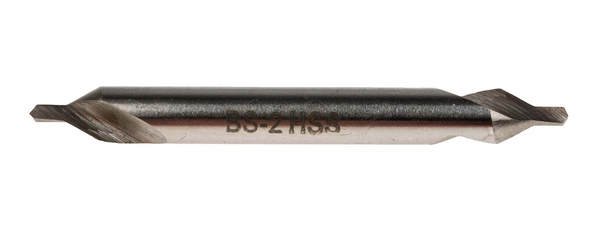 RS PRO HSS double ended centre drill, 1.6mm x 45 mm