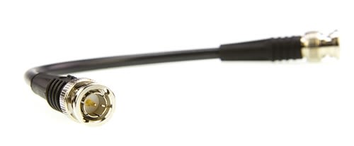 TE Connectivity Male BNC to Male BNC Coaxial Cable, RG59, 75 Ω, 250mm