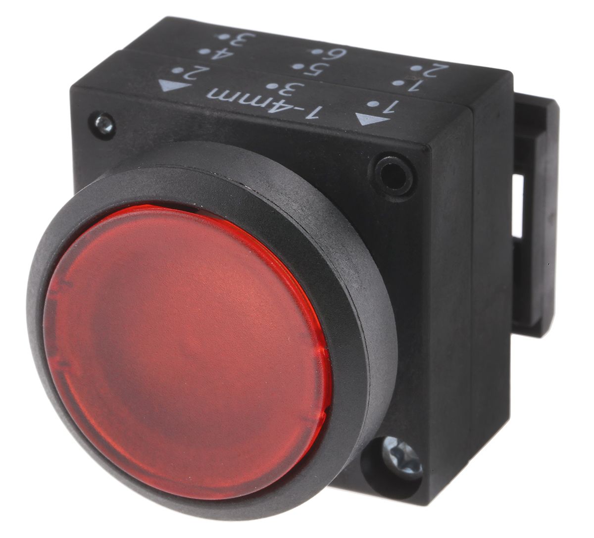 3SB3001-0AA21 | Siemens 3SB3 Ø 22mm, Rot Tastend Rund Rund, IP66 | RS