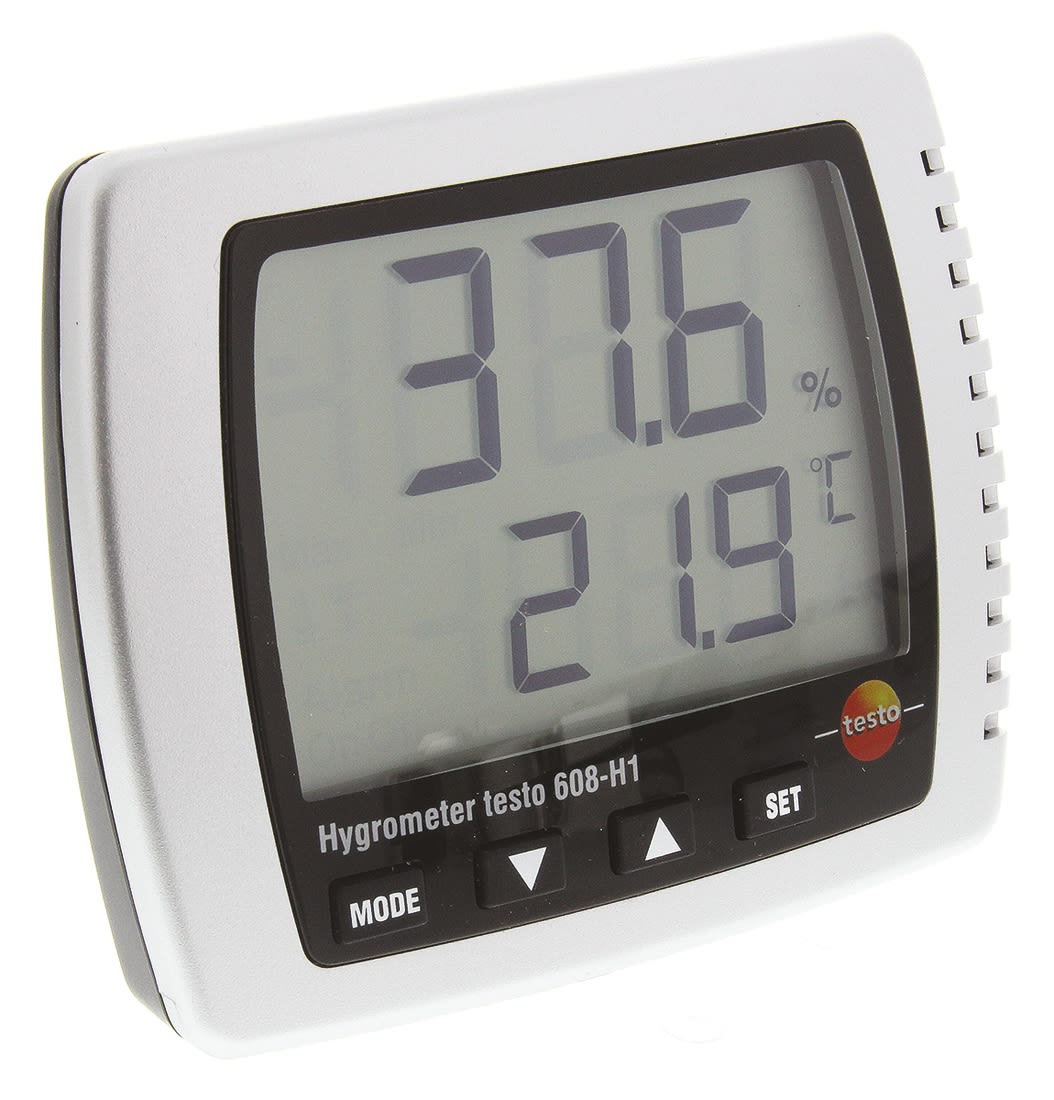 Igrometro Digitale Testo 608-H1, +50°C max., 95%RH max.
