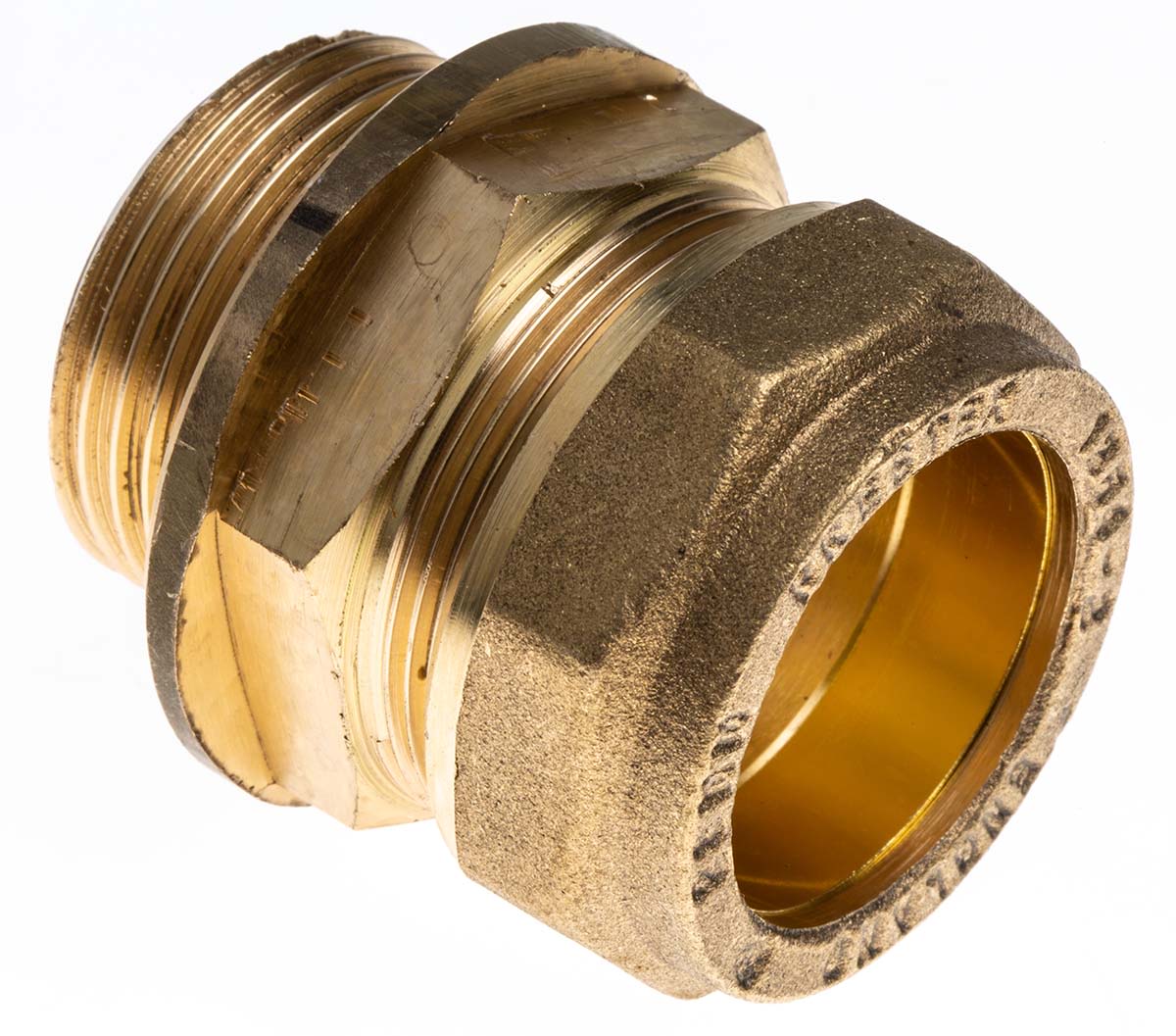 Rs Pro Brass Compression Fitting Straight Coupler Rs