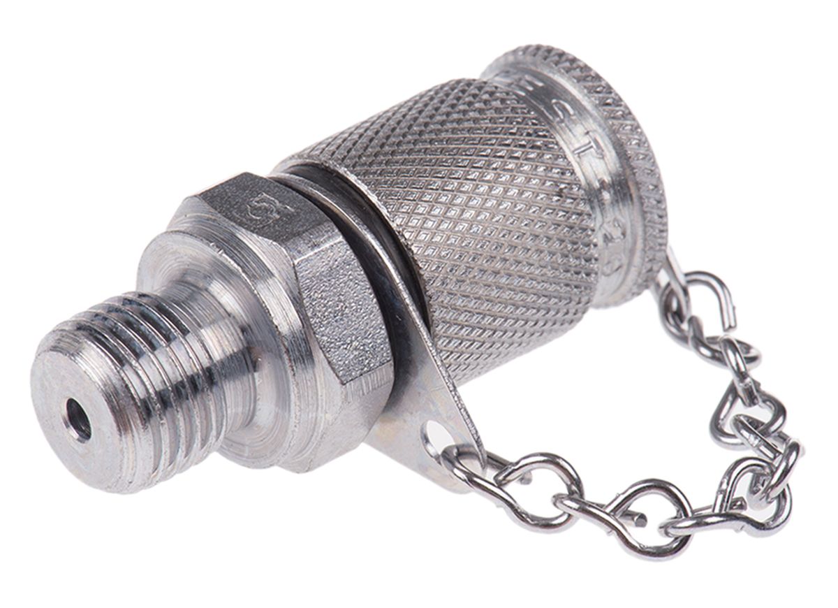 Stauff Hydraulic Test Point G 1/4 Male, SMK 20 R 1/4 VB RS