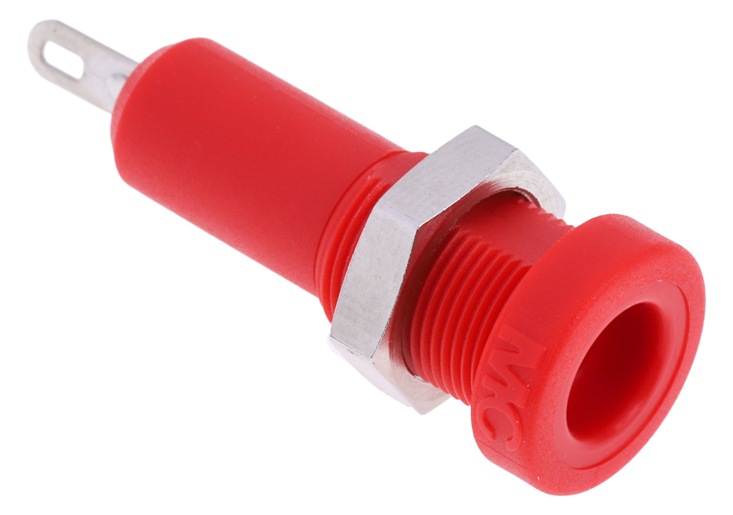 23 0450 22 Staubli Red Female Banana Socket Solder Termination 30