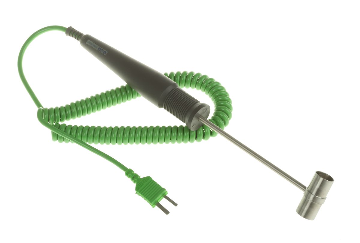 RS PRO Type K Thermocouple Air Temperature Probe 110mm Length 30mm 