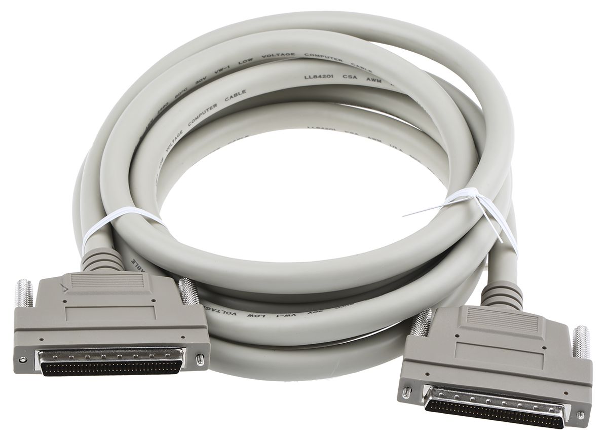 Cable SCSI RS PRO 3m, Tornillo de Apriete Manual