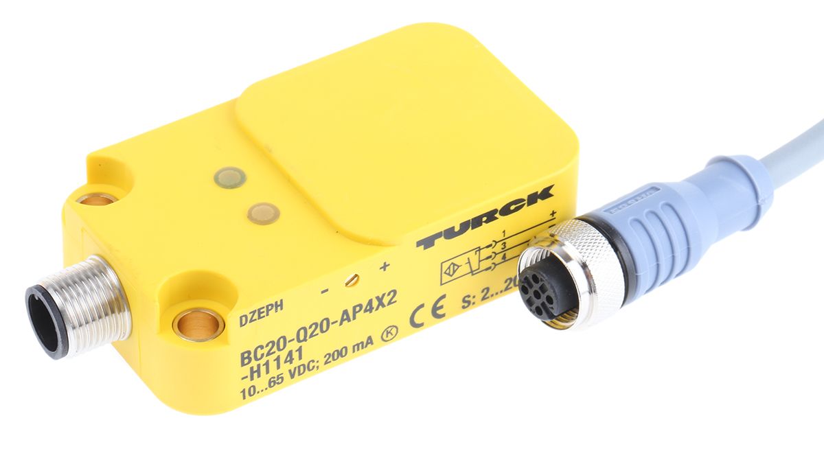 BC20Q20AP4X2H1141 Turck BlockStyle Proximity Sensor, 20 mm
