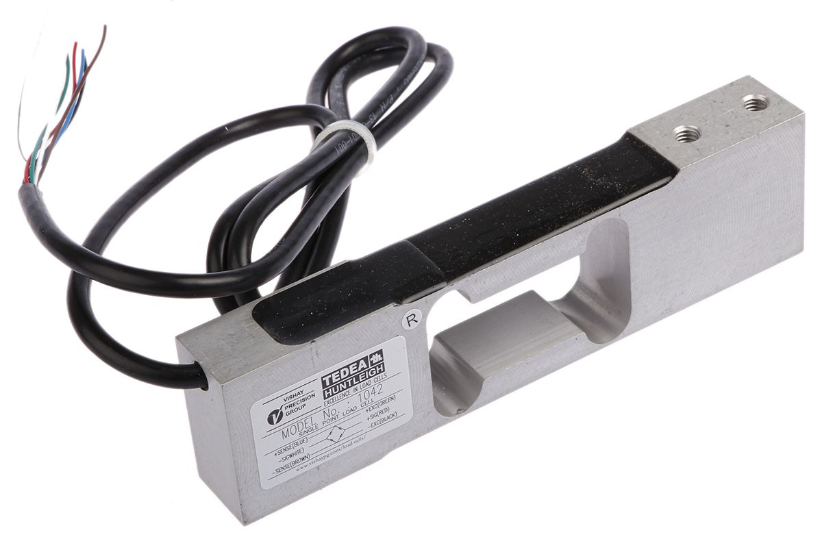 Tedea Huntleigh Single Point Load Cell, 5kg Range, Compression Measure