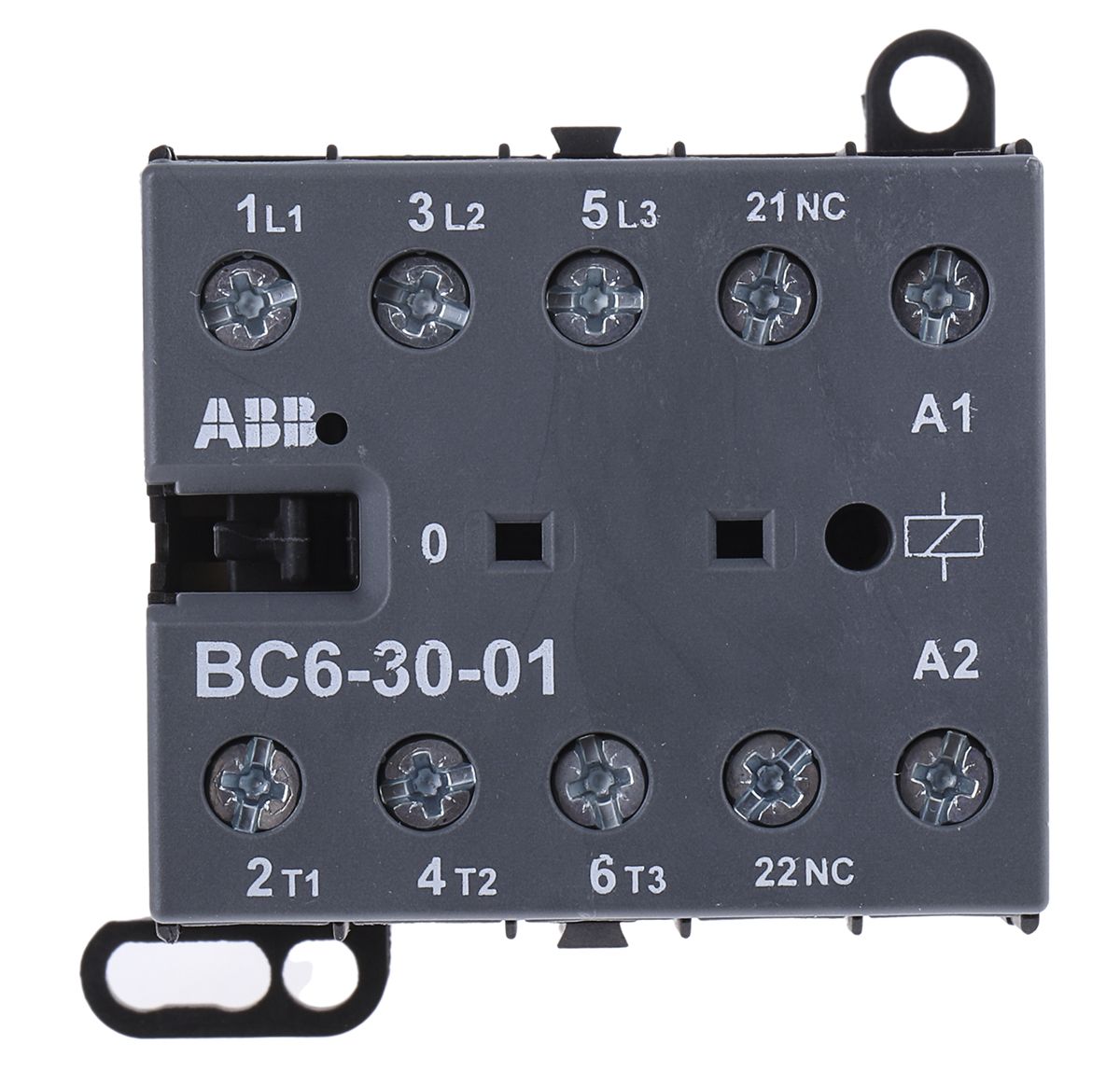 ABB BC6 B Contactor, 24 V dc Coil, 3 Pole, 9 A, 4 kW, 3NO