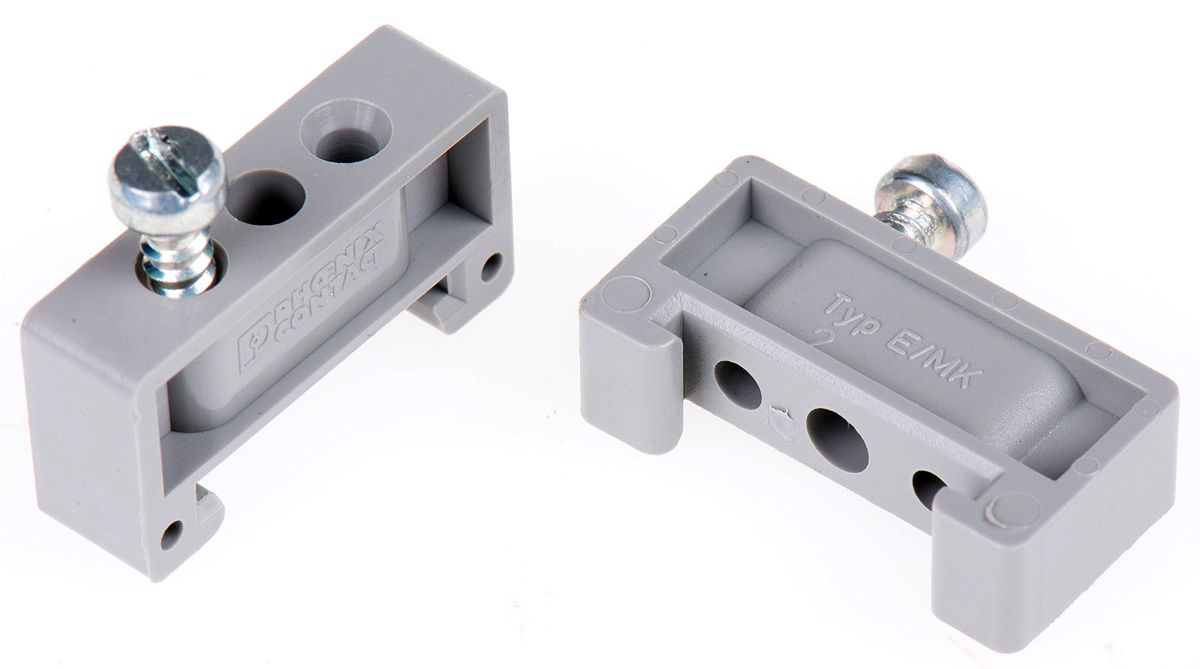 Phoenix Contact E/MK Series End Stop for Use with DIN Rail Terminal Blocks
