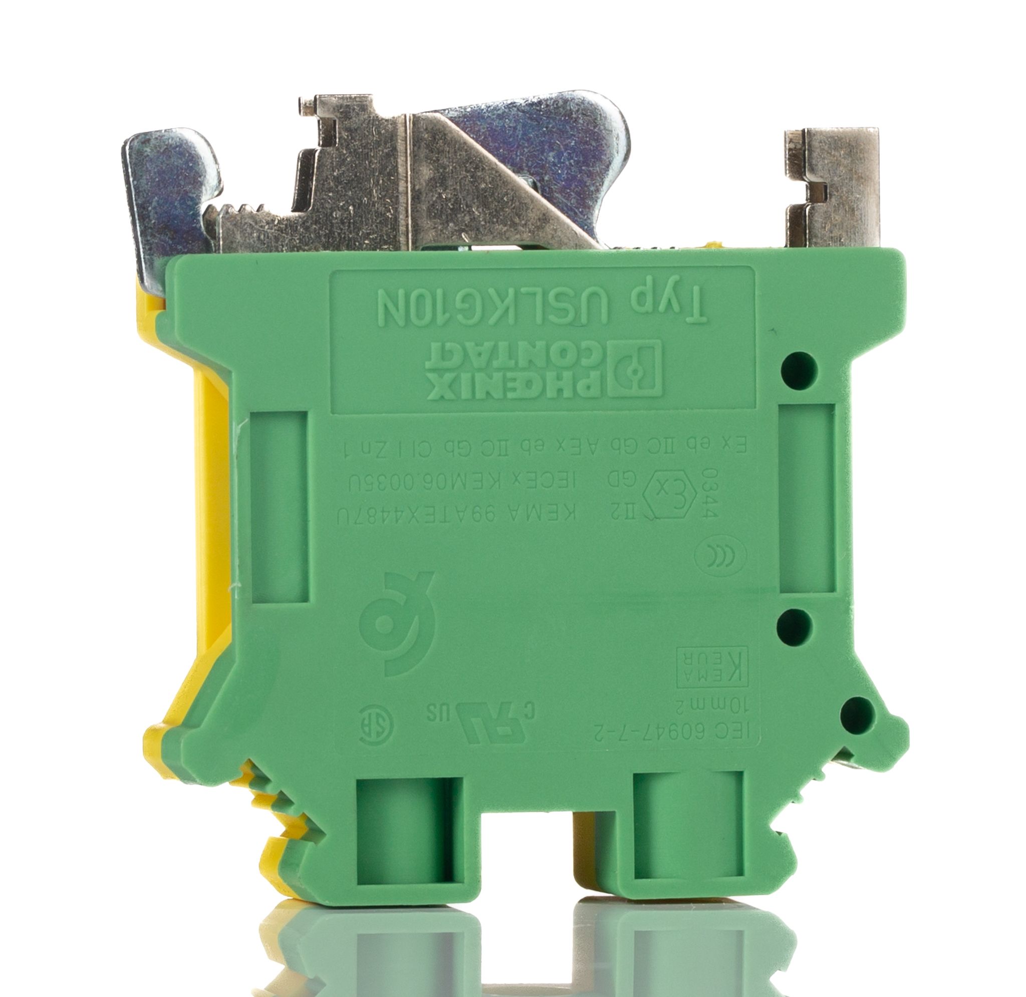 3003923 Phoenix Contact 2Way USLKG 10 N Earth Terminal Block, 20 → 6