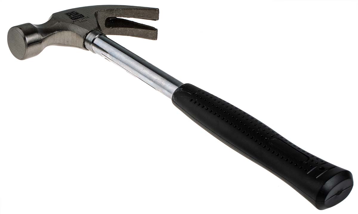 RS Pro 16oz Curved Steel Claw Hammer