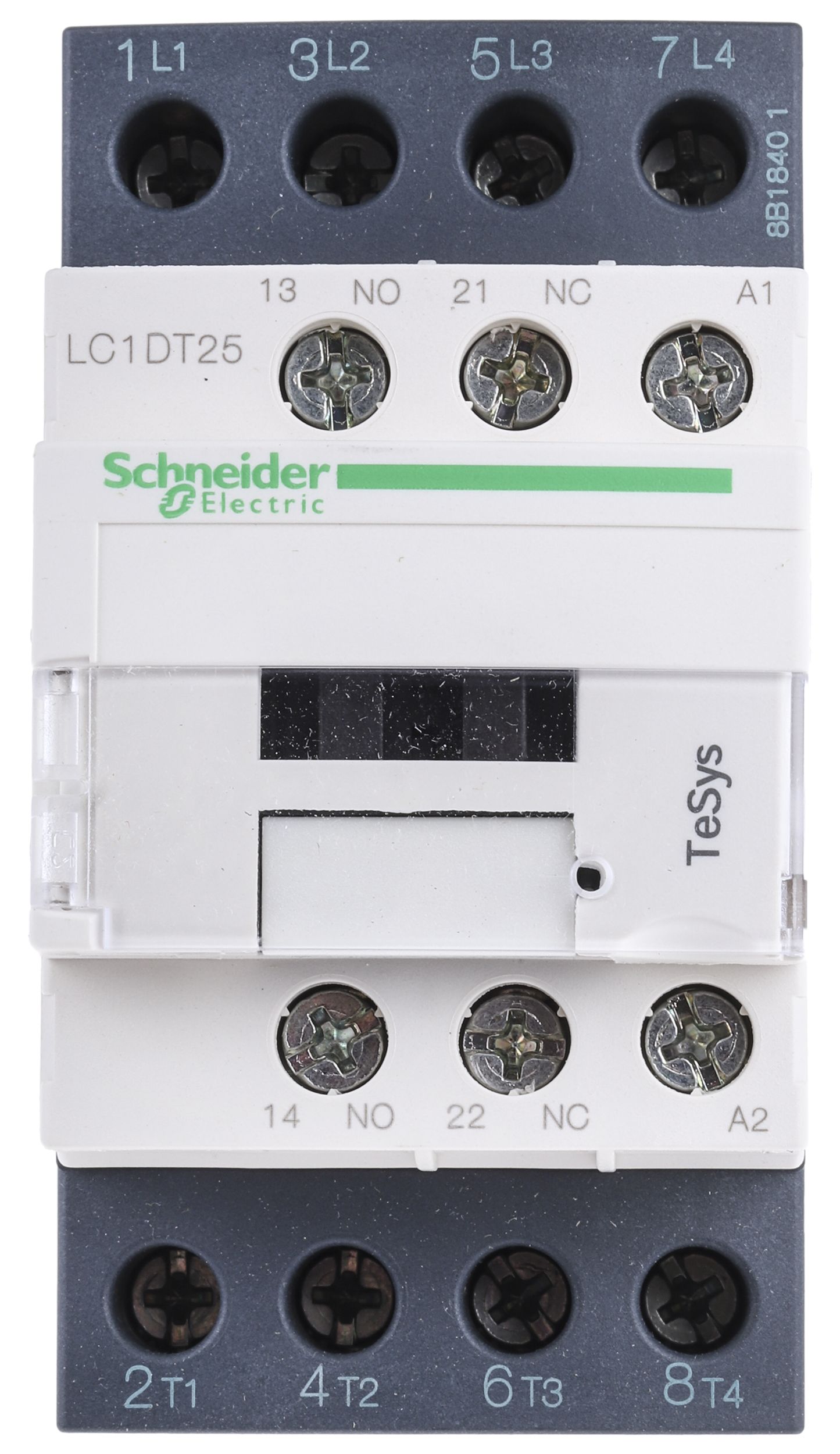 Schneider Electric TeSys D LC1D Contactor, 24 V ac Coil, 4 Pole, 25 A, 4NO