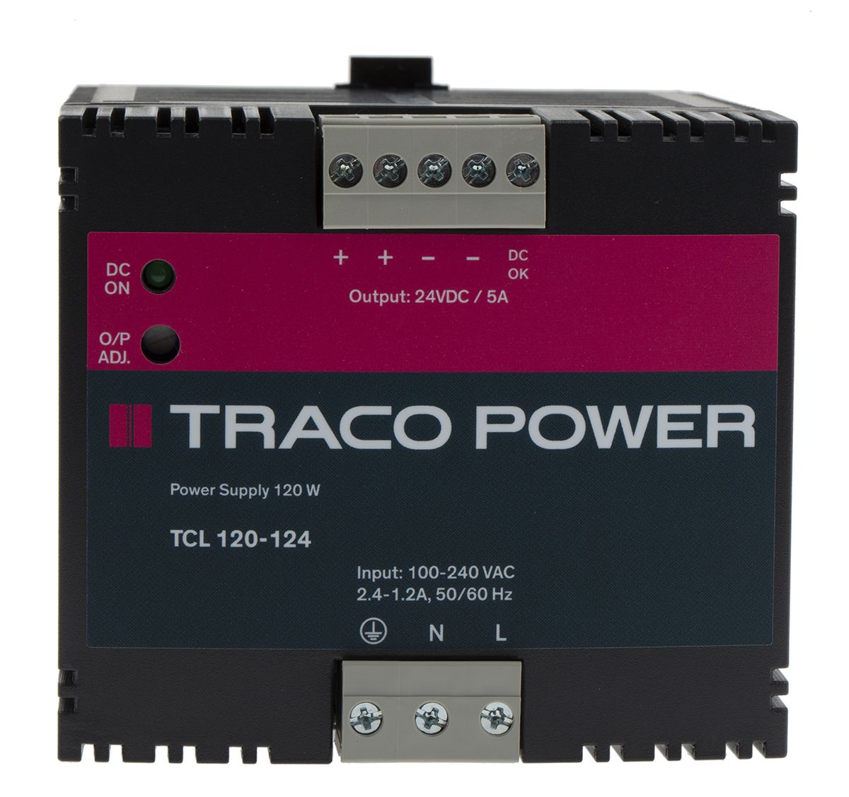 TCL 120-124 | TRACOPOWER TCL Switch Mode DIN Rail Power Supply, 85 → ...