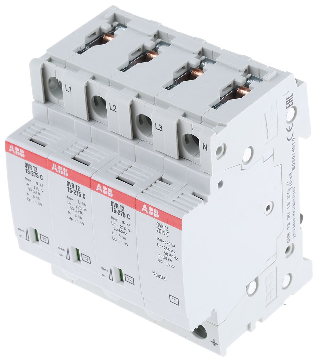 OVRN315275P ABB, OVR P Surge Suppressor Unit 440 V ac Maximum
