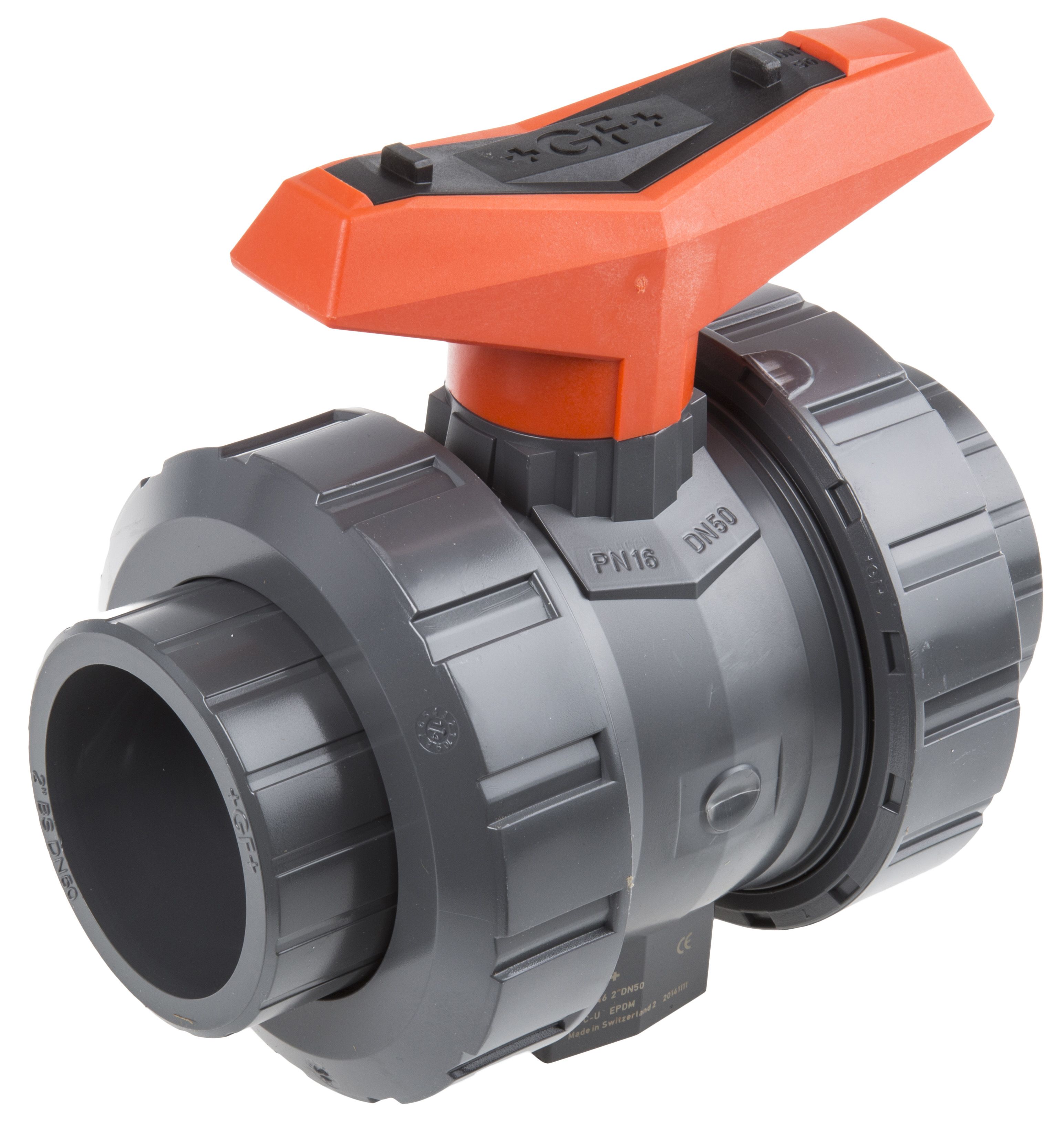 161546207 | Georg Fischer Plastic 2 Way, High Pressure Ball Valve, BSP ...