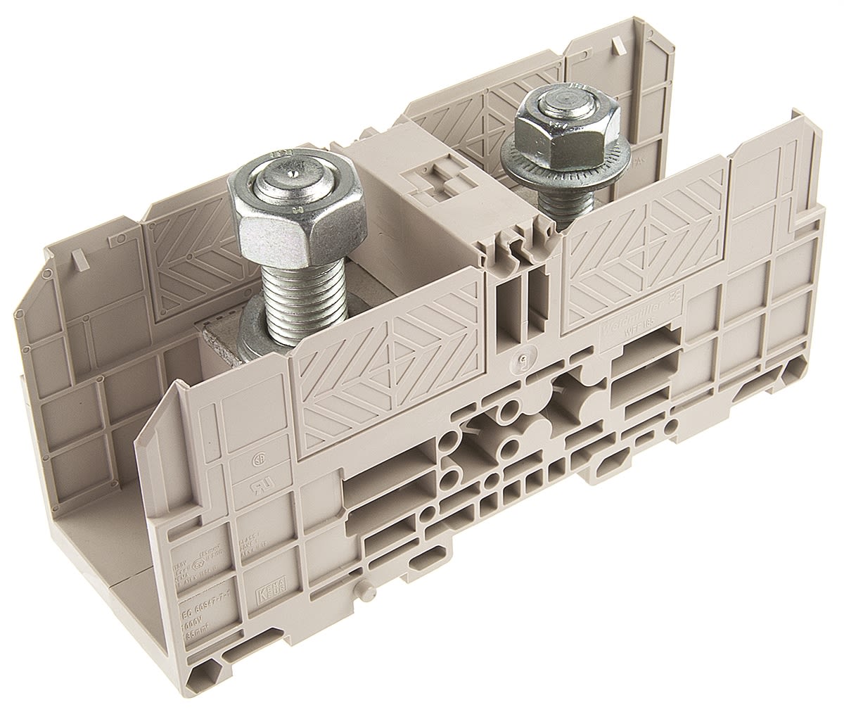 WFF 185 M12+M16 1028650000 Weidmuller WFF Stud Terminal, 185mm², 600