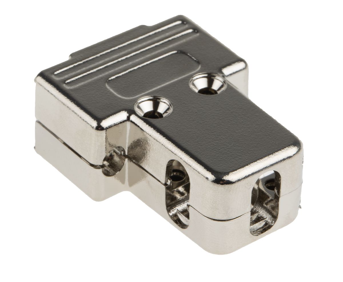 MH Connectors MHTRI-M ABS Angled, Straight D Sub Backshell, 9 Way, Strain Relief