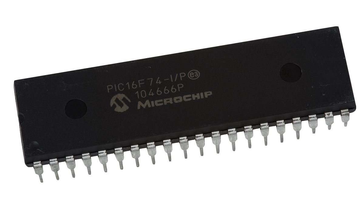 Microchip Mikrocontroller PIC16F PIC 8bit Durchsteckmontage 4000 x 14 Wörter PDIP 40-Pin 20MHz 192 B RAM