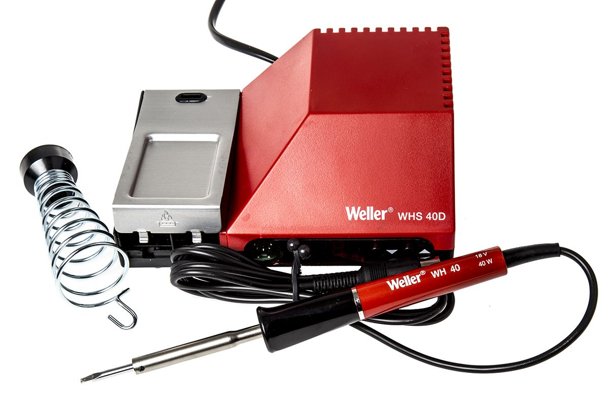 Weller forrasztóállomás WHS40D, 1 kimenet, 230V, F típusú – Schuko dugasz +450°C Kiforrasztás/forrasztás 40W