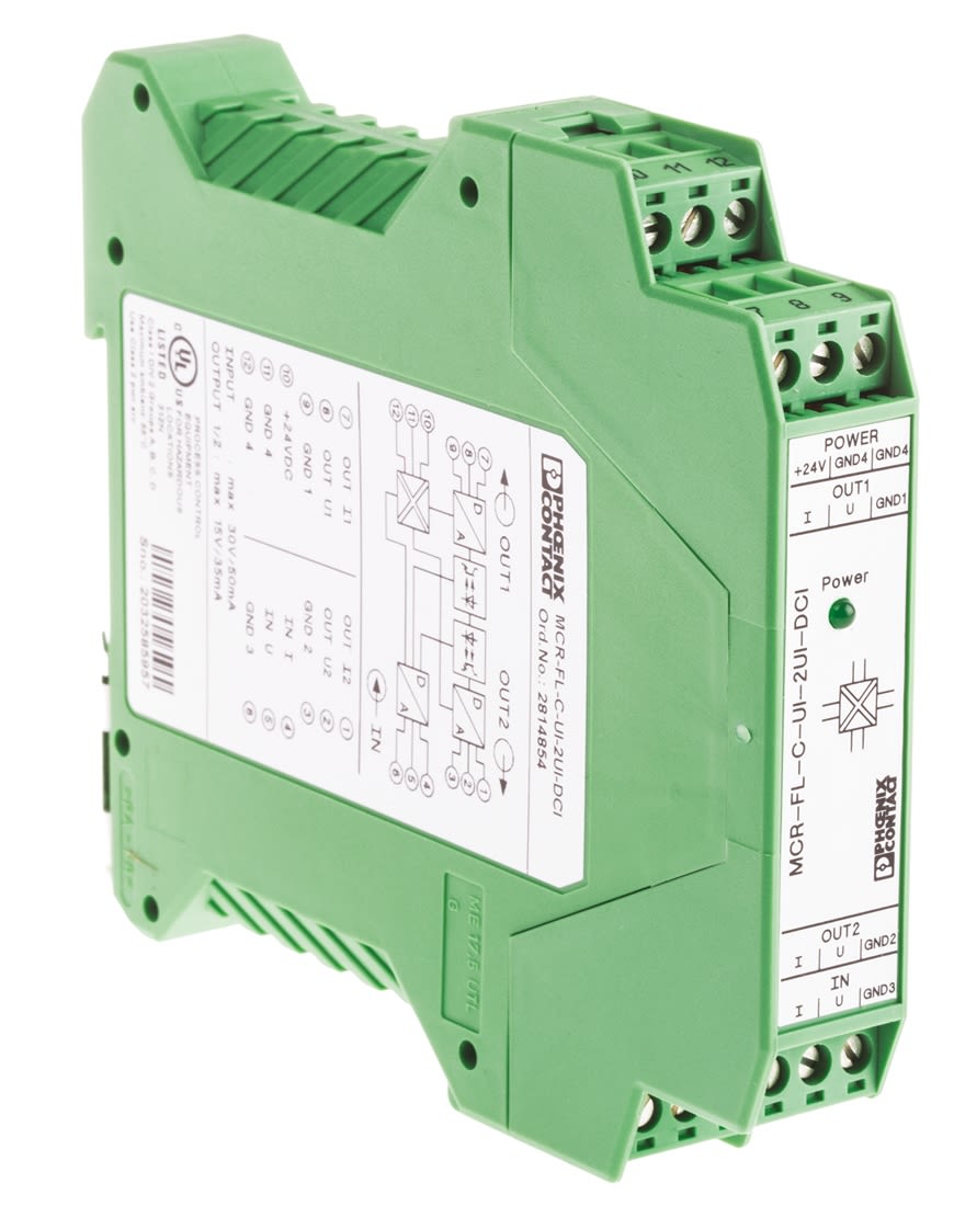 2814867 Phoenix Contact Signal Conditioner, Signal Multiplier