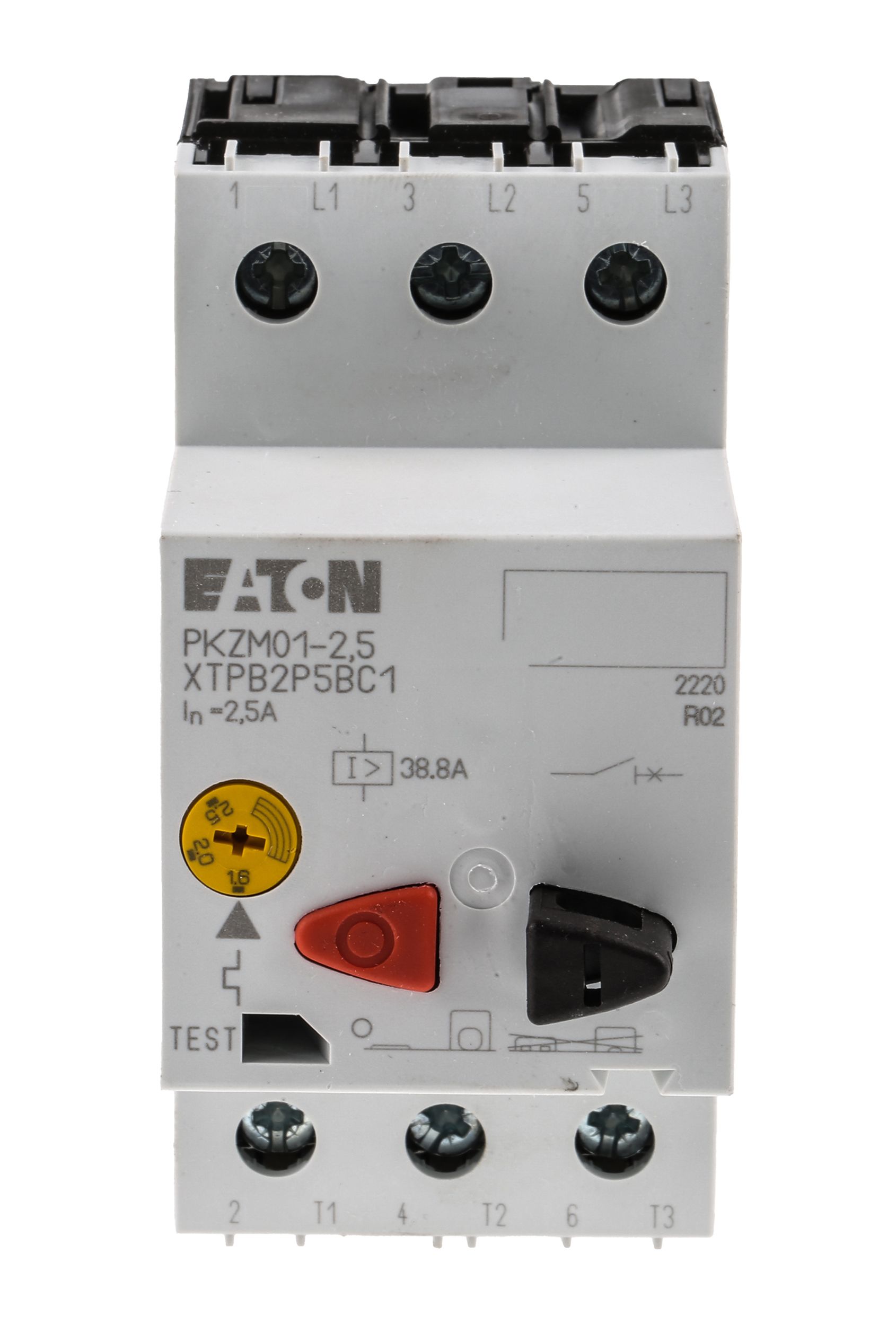 Eaton 1.6 → 2.5 A Motor Protection Circuit Breaker, 690 V ac