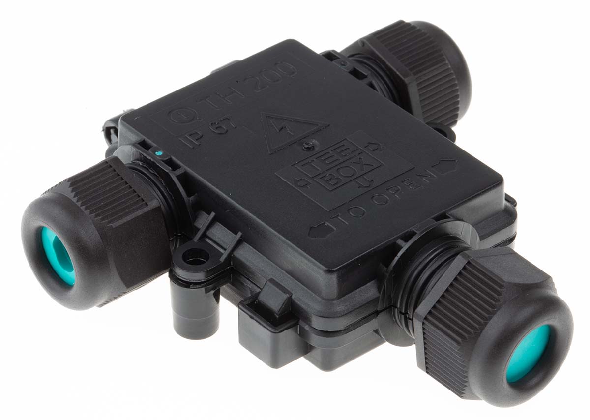 Nylon Terminal Block Housing IP67, Cable Mount RS