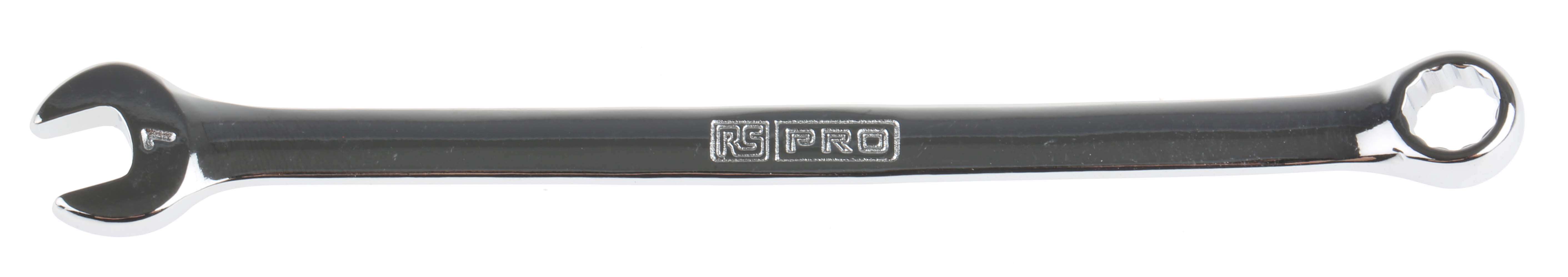 RS PRO Chrome Combination Spanner, 7 mm