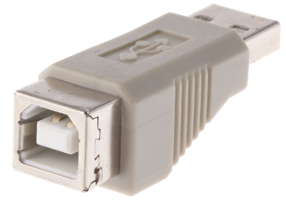 RS PRO USB A Male To USB B Female Network Adapter | RS