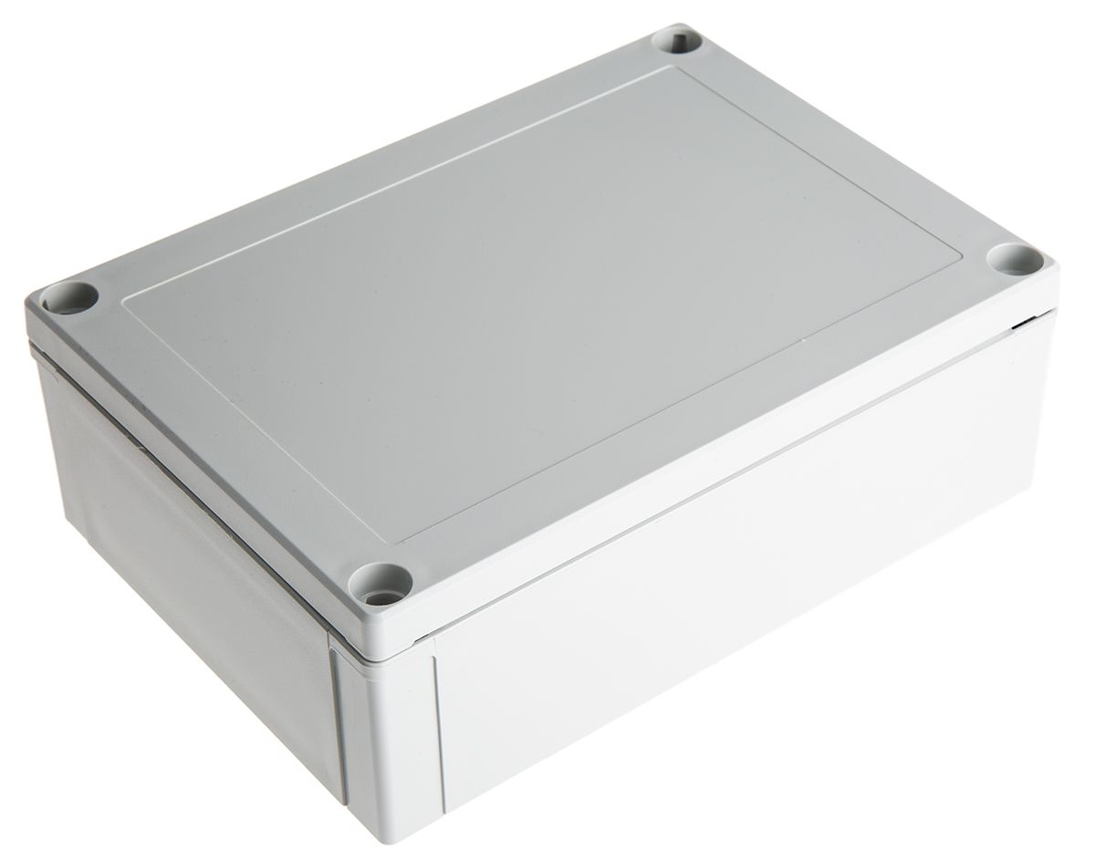 Fibox Grey ABS Enclosure, IP66, IP67, 180 x 130 x 60mm