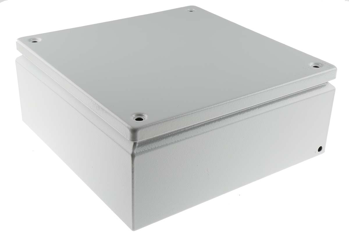 1507510 Rittal KL Series Grey Steel Junction Box, IP66 RS