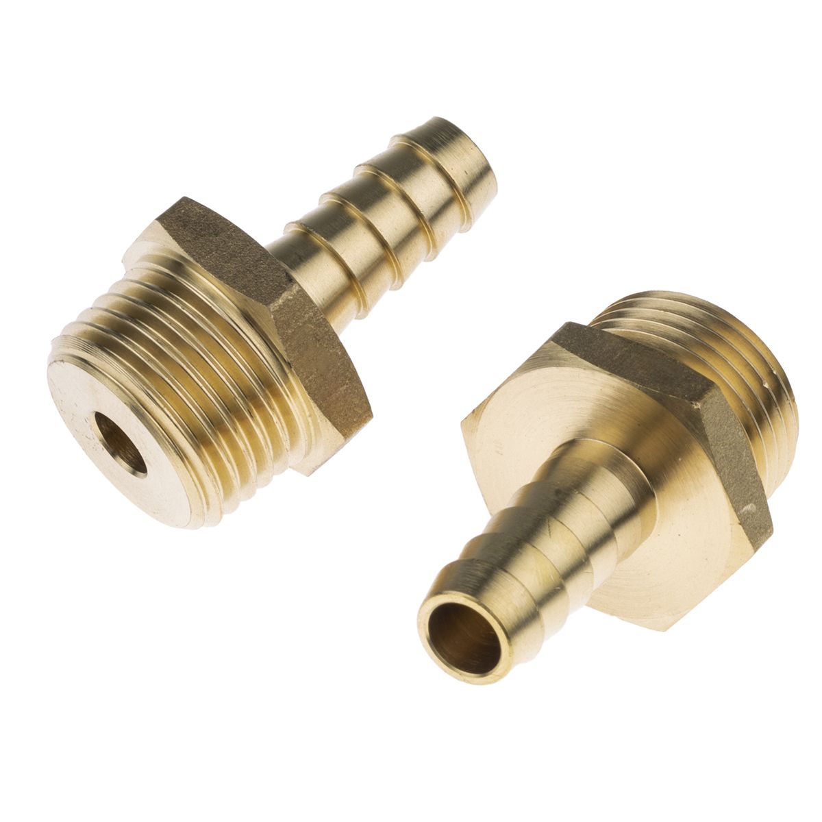 RS PRO Hose Connector Hose Tail Adaptor, G 1/2in 3/8in ID