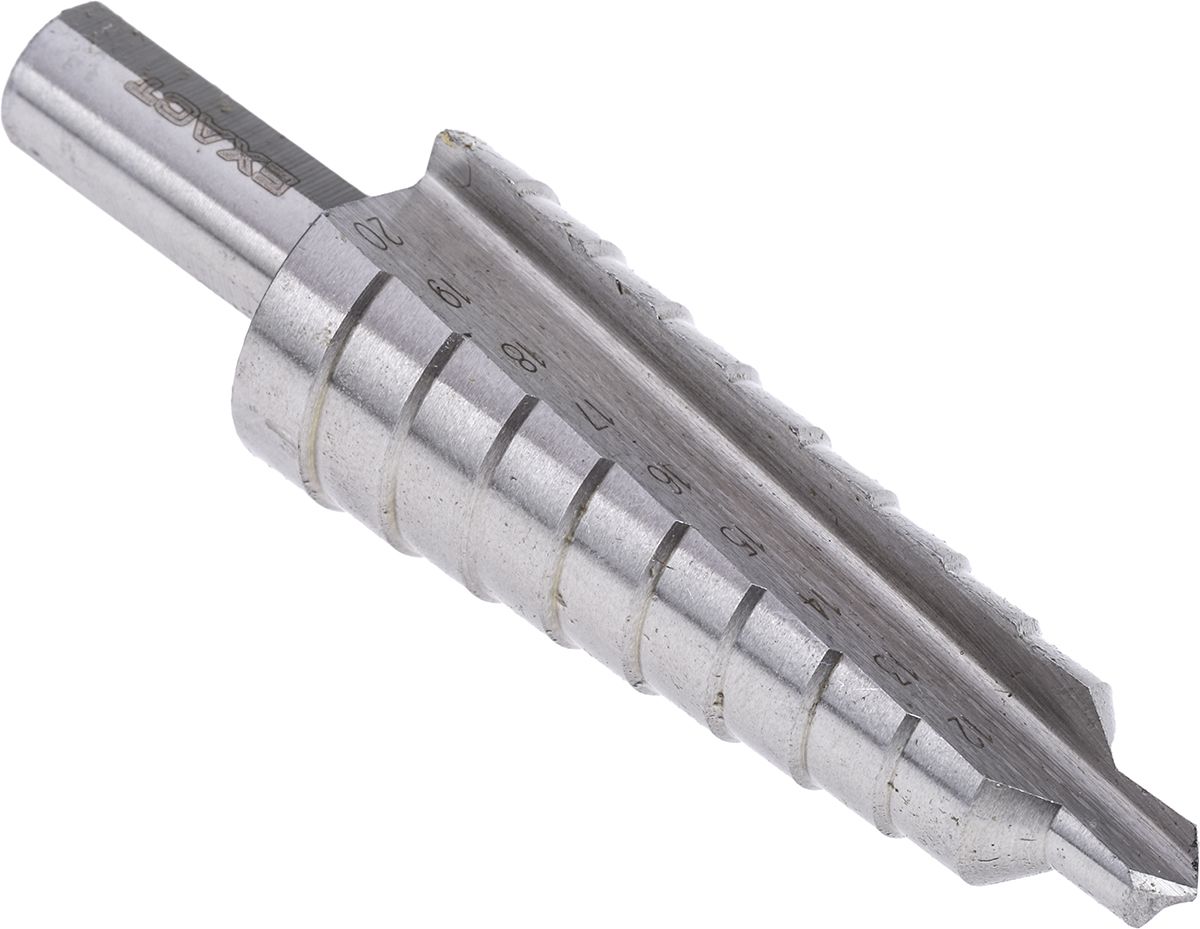 05322 EXACT HSS Step Drill Bit 12mm x 20mm RS