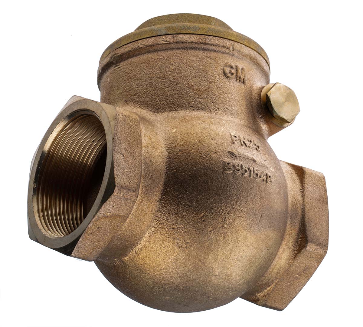 RS PRO Bronze Single Check Valve, BSPT 2in, 20 bar