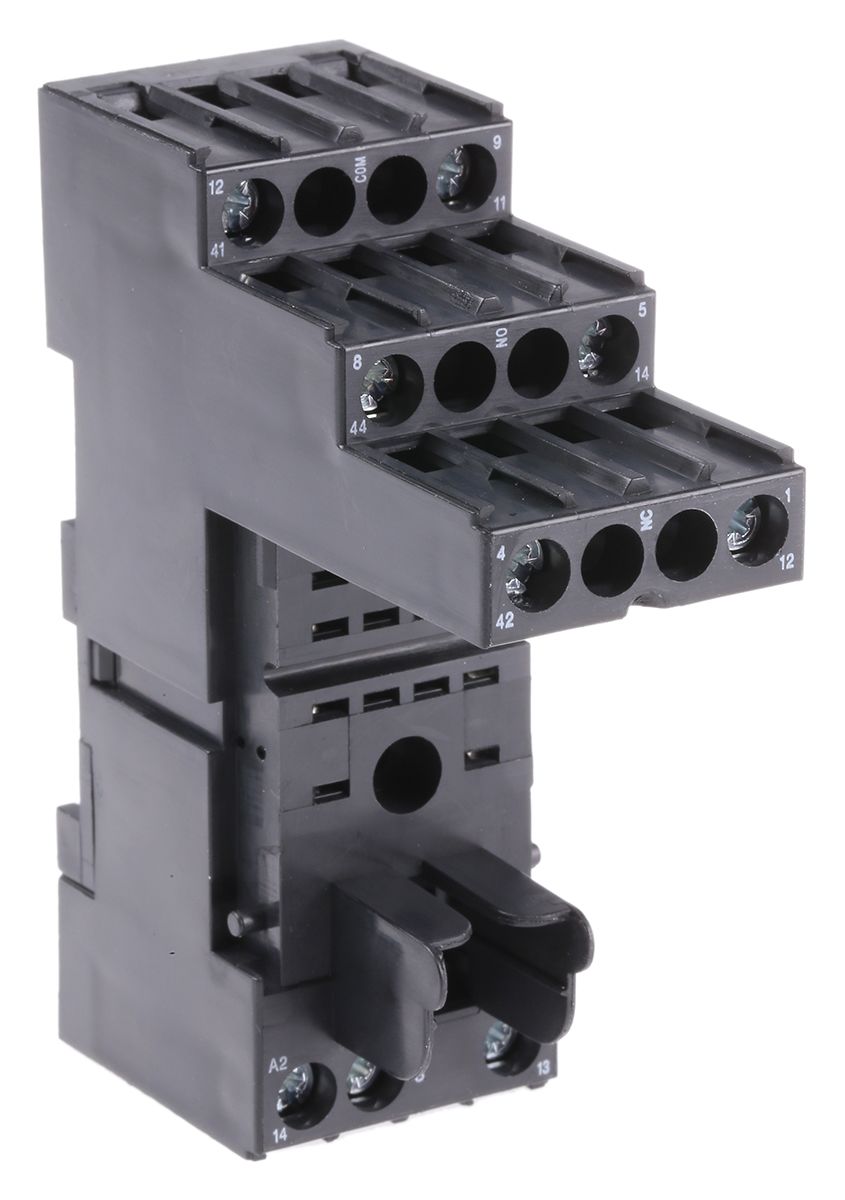 Relay Socket for use with PT2 Series 240V ac