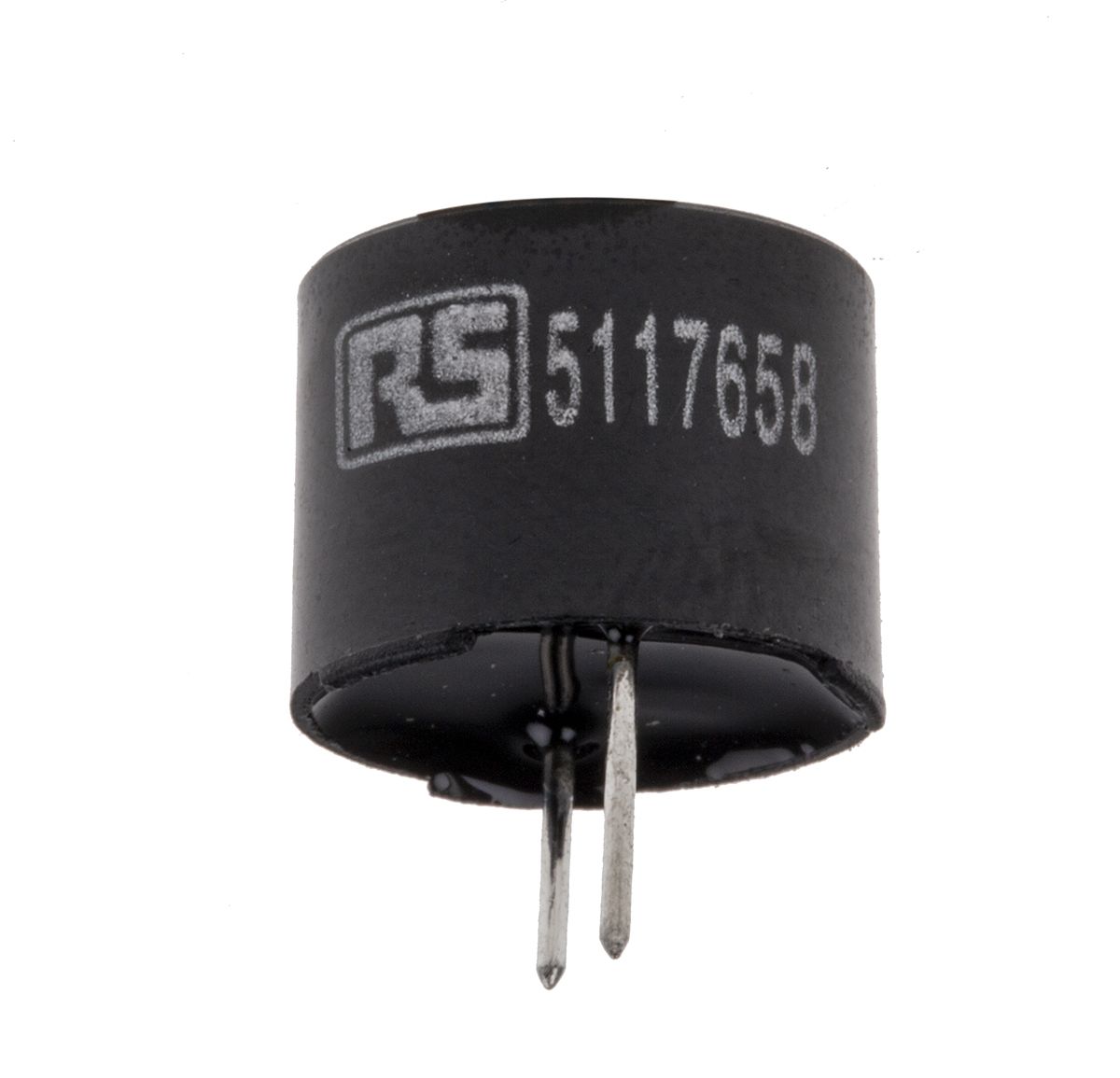 RS PRO 85dB PCB Mount Continuous Internal Magnetic Buzzer Component, 12 (Dia.) x 9.5mm, 4V dc Min, 6V dc Max