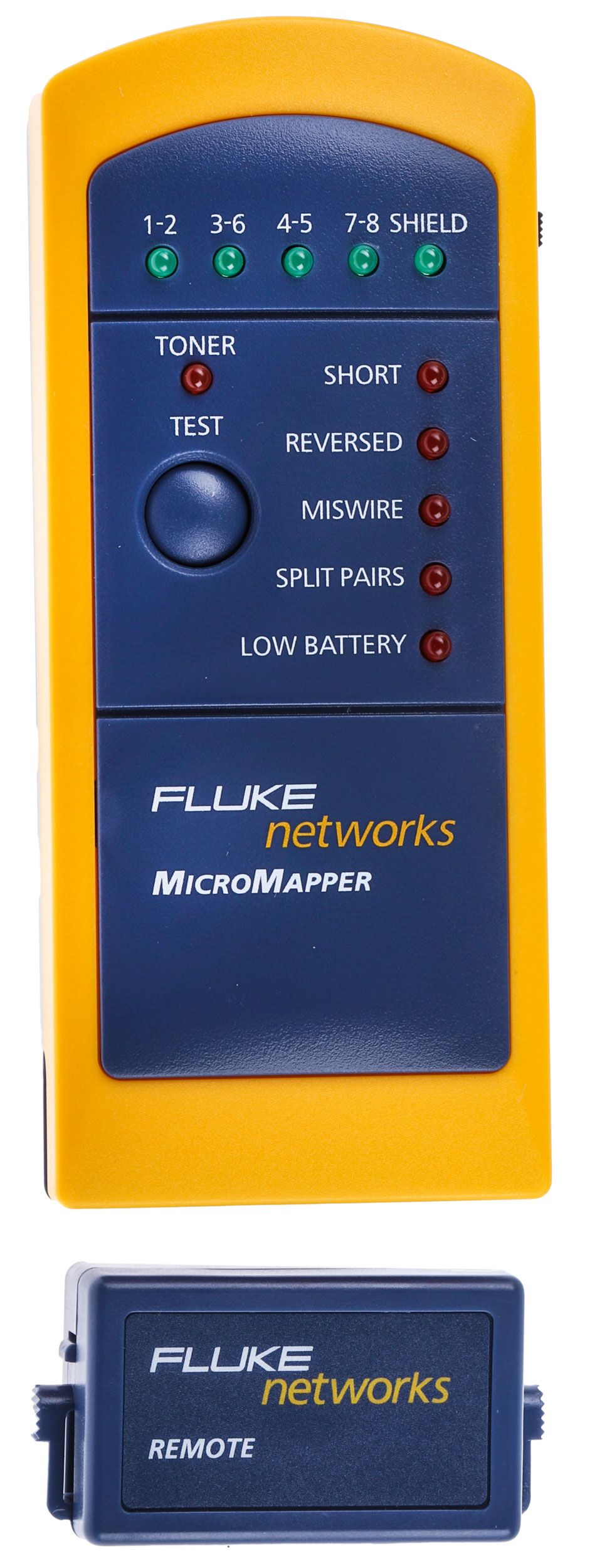 Fluke Networks Cable Tester RJ11, RJ45, MICROMAPPER