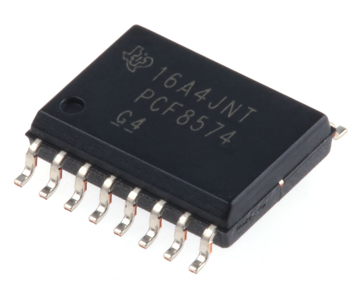 Texas Instruments I/O Expander I2C 16-Pin SOIC, PCF8574DW