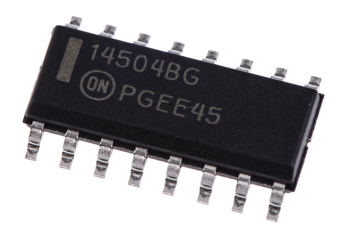 onsemi MC14504BDG, Logic Level Translator Voltage Level Shifter CMOS, TTL to CMOS, 16-Pin SOIC
