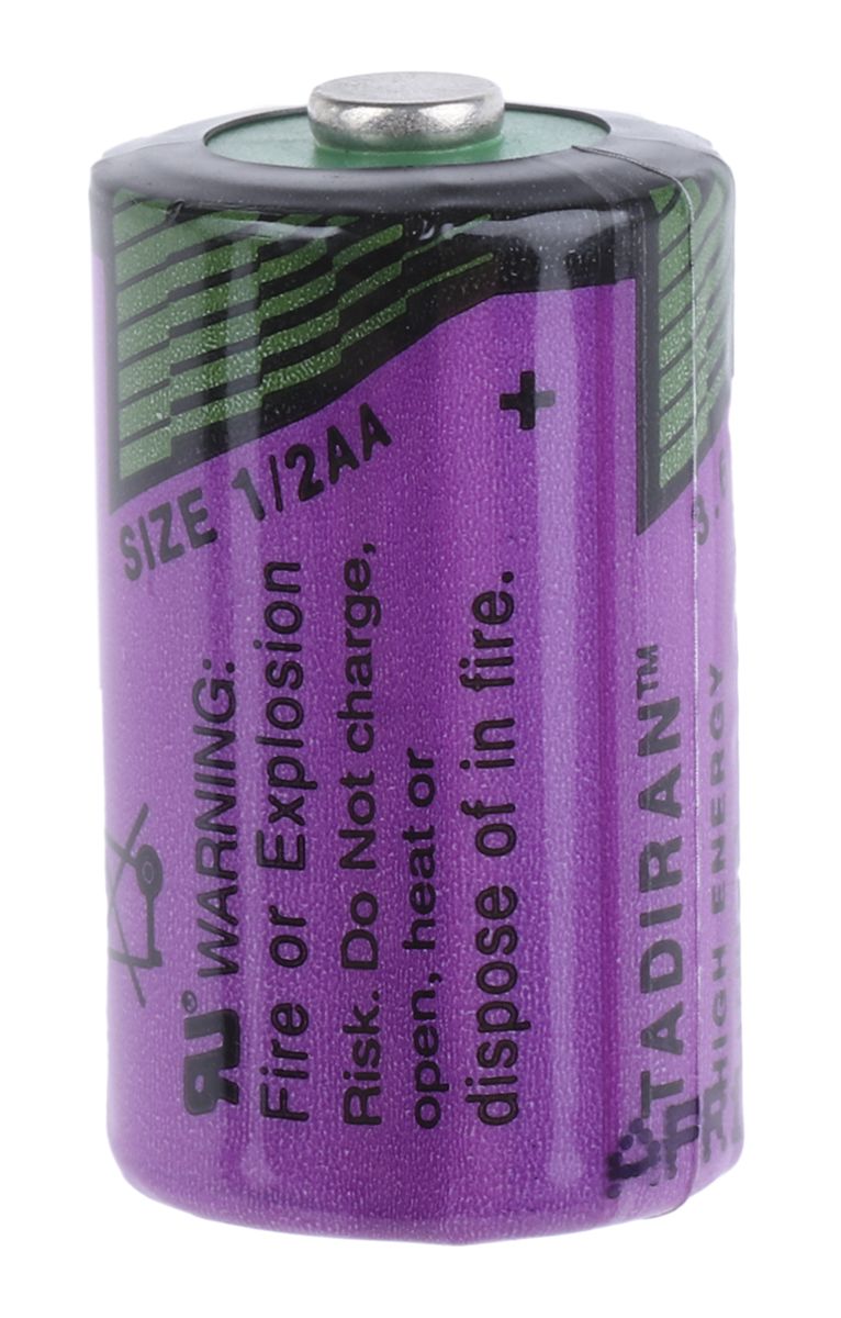 Tadiran 1/2 AA Batterie, 3.6V / 1.2Ah Li-Thionylchlorid, Standard