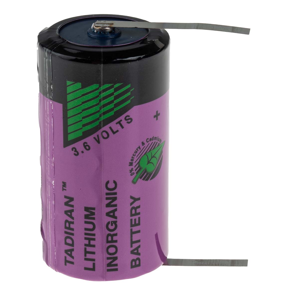 Tadiran Li-Thionylchlorid C Batterie, 3.6V, 8.5Ah mit Lötfahnen-Anschluss