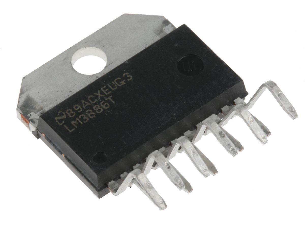Texas Instruments,38W, 11-Pin MLPP LM3886T/NOPB