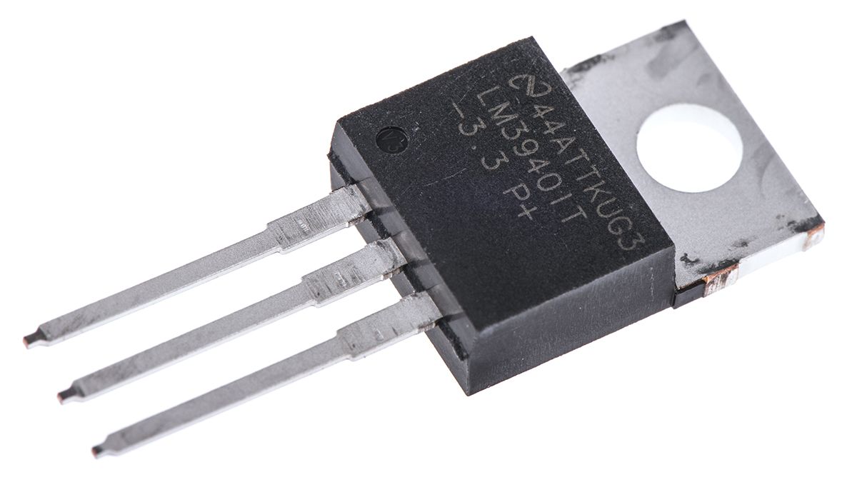 Texas Instruments LM3940IT-3.3/NOPB, 1 Low Dropout Voltage, Voltage Regulator 1A, 3.3 V 3-Pin, TO-220