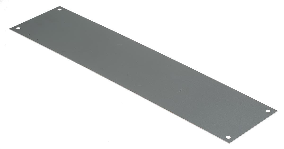 RS PRO Druckplatte Aluminium Schraub-Montage, 300 x 75mm