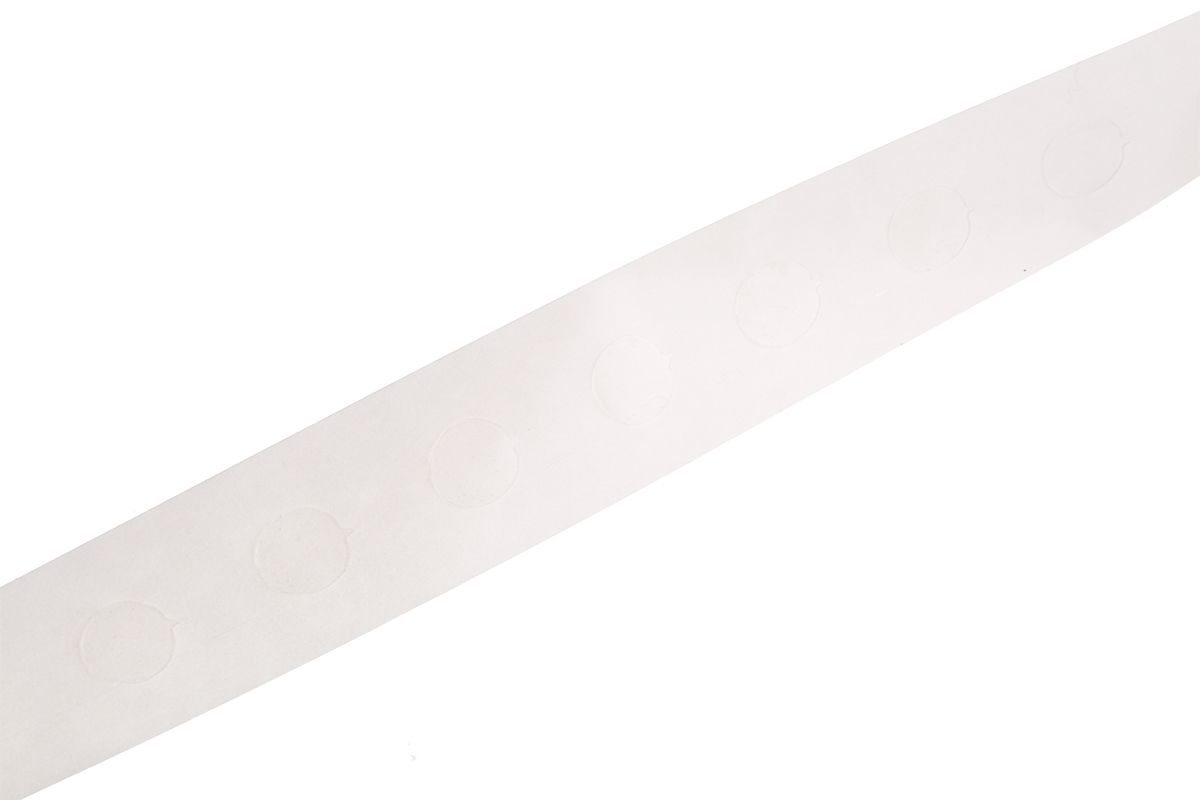 Power Adhesives Klebepunkte Weiß, Ø 10mm auf der Rolle 2000 Punkte