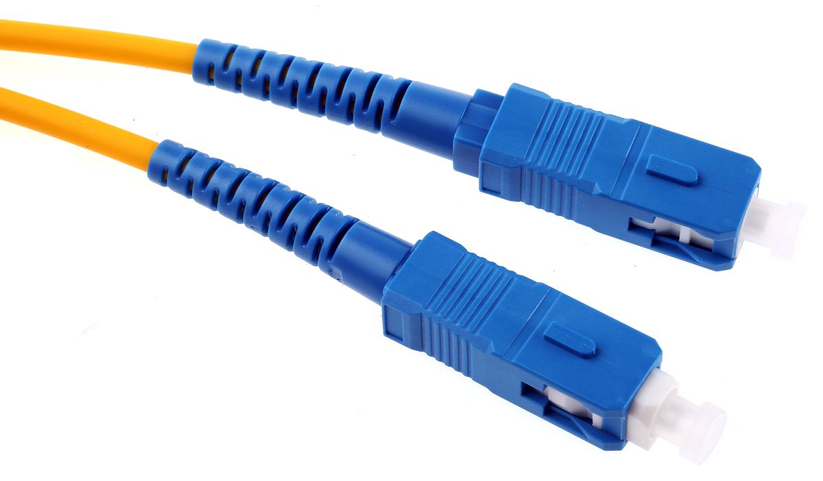 RS PRO SC To SC Simplex Single Mode OS1 Fibre Optic Cable, 9/125μm ...